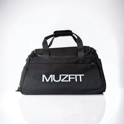 MUZFIT Gym Bag - BLACK