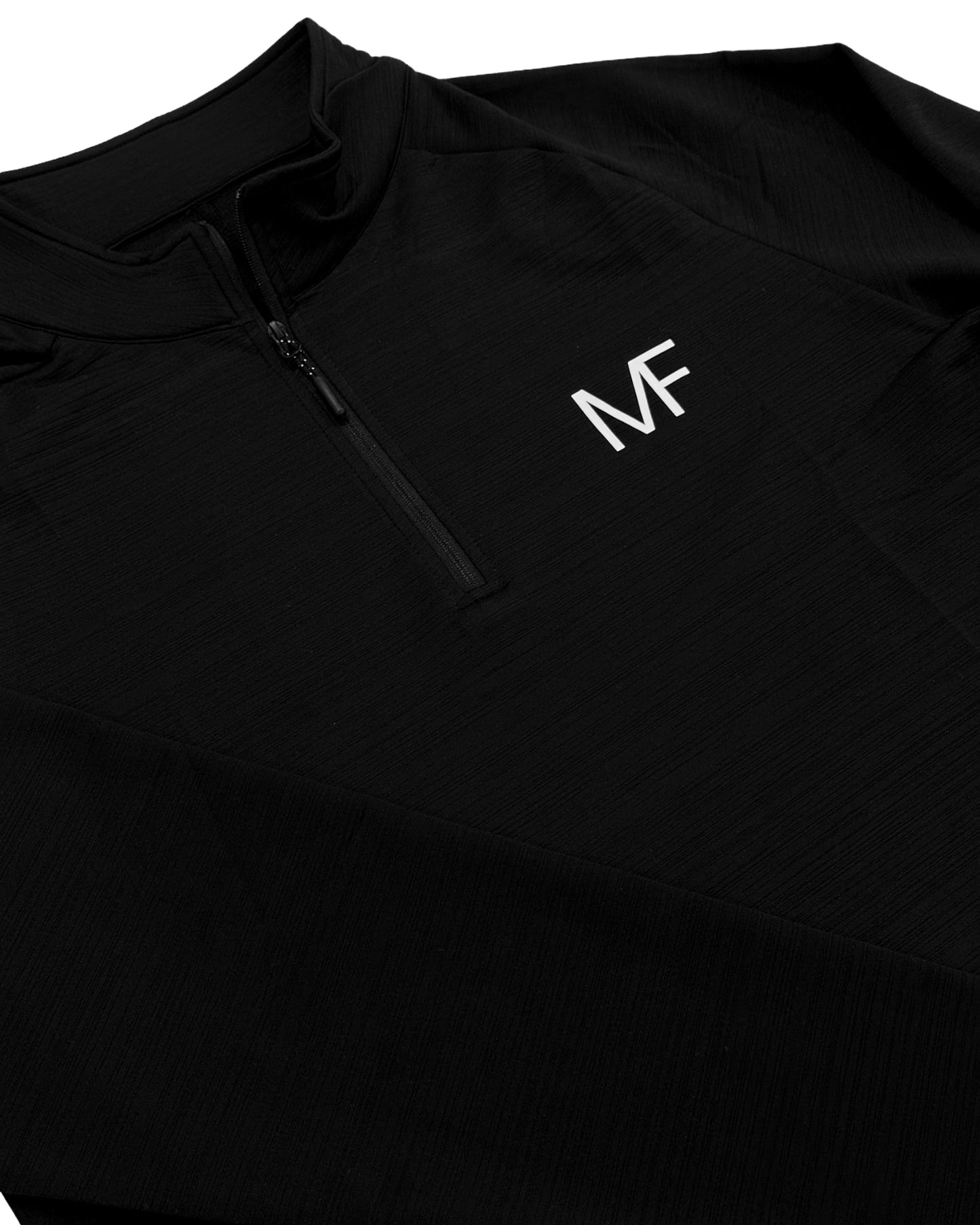 MF 1/4 Zip Vest - Black