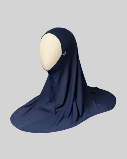 MF Sports Hijab - Navy Blue