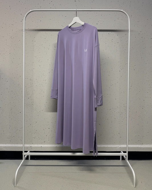 Modest Sports Shirt - Pastel Purple