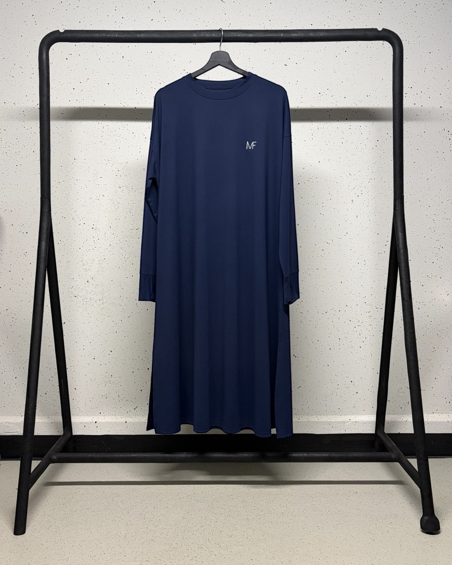 Modest Sports Shirt - Navy Blue