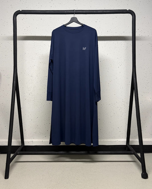 Modest Sports Shirt - Navy Blue