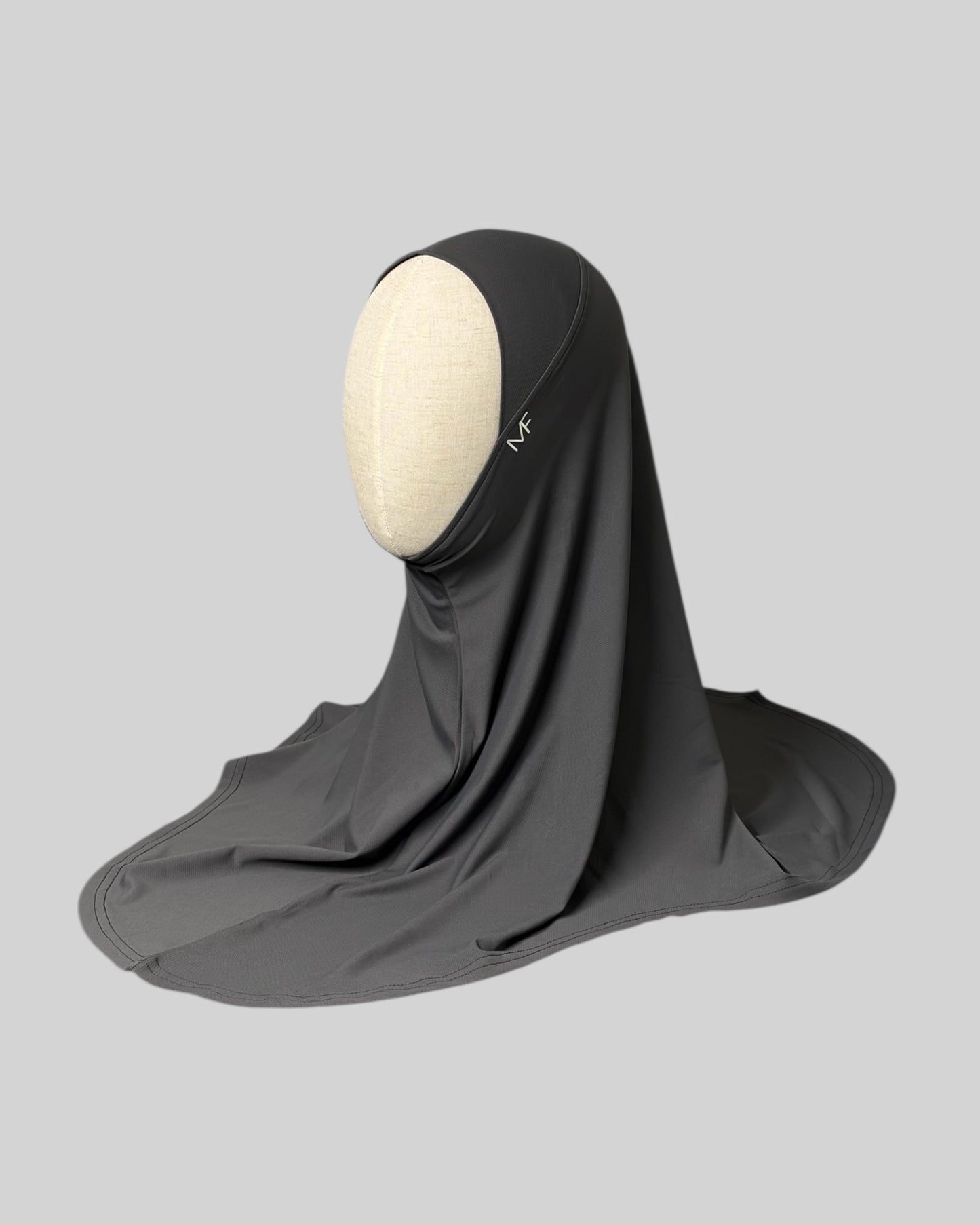 MF Sports Hijab - Dark Grey